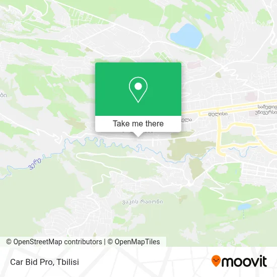 Car Bid Pro map