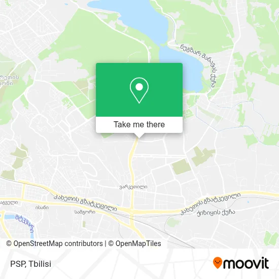 PSP map