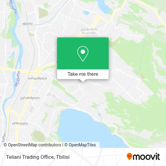 Teliani Trading Office map