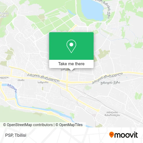PSP map