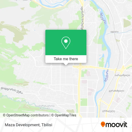 Maza Development map