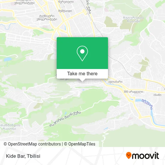 Kide Bar map