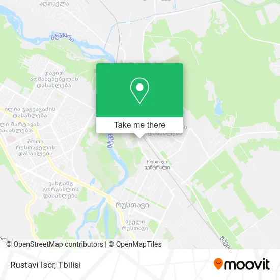Rustavi Iscr map