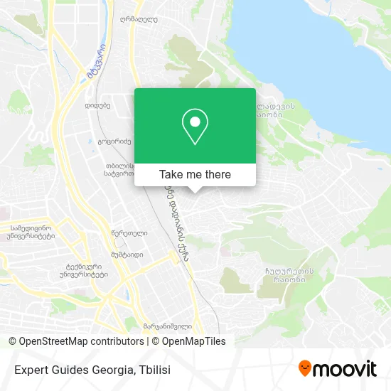 Expert Guides Georgia map