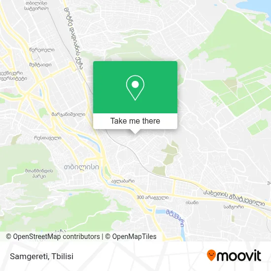 Samgereti map
