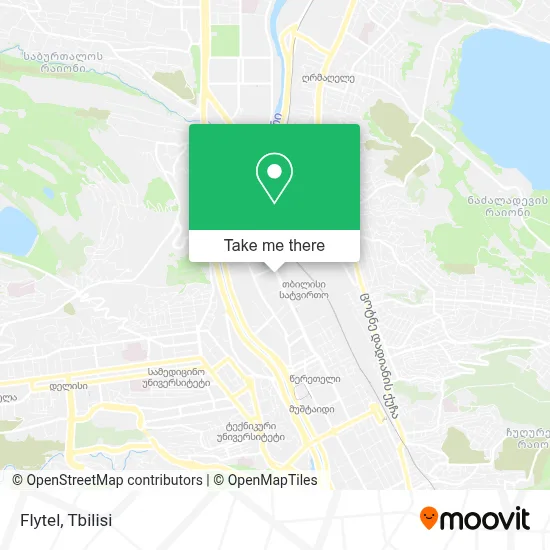 Flytel map