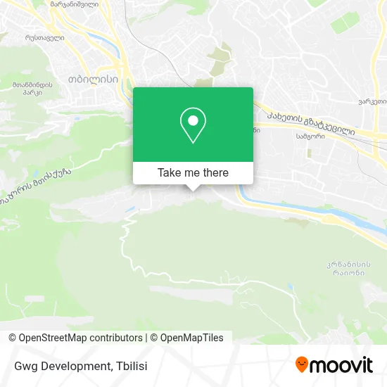 Gwg Development map