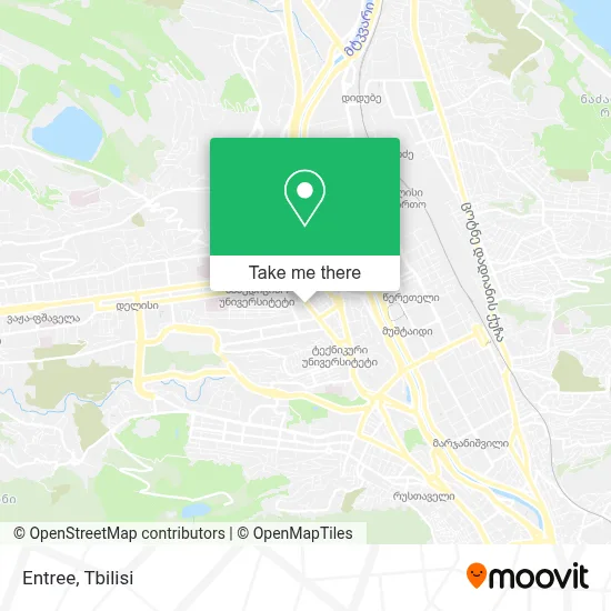 Entree map