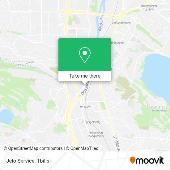 Jelo Service map