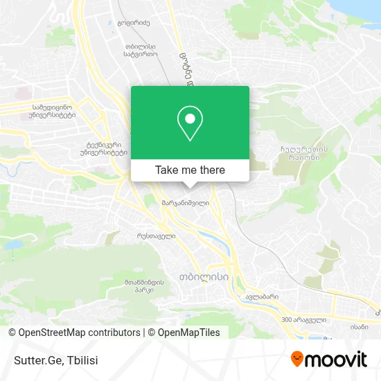 Sutter.Ge map