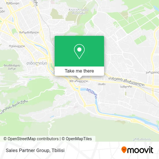 Sales Partner Group map