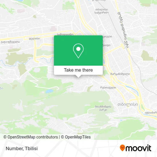 Number map