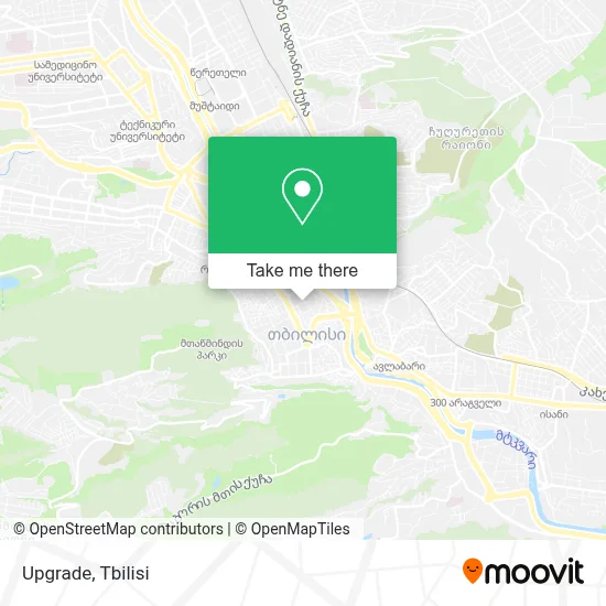 Upgrade map