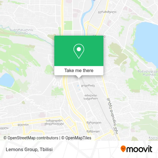 Lemons Group map