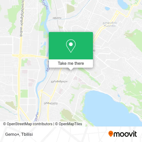 Gemo+ map