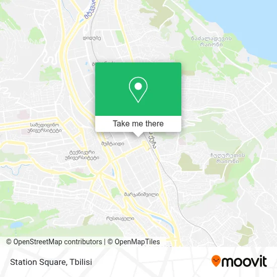 Station Square map