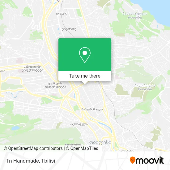 Tn Handmade map