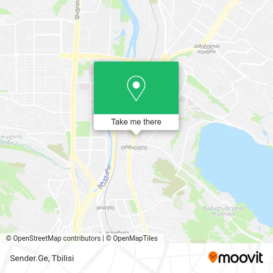 Sender.Ge map