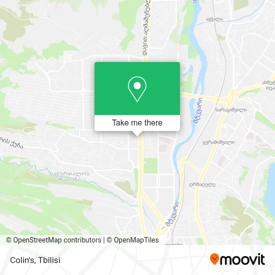 Colin's map