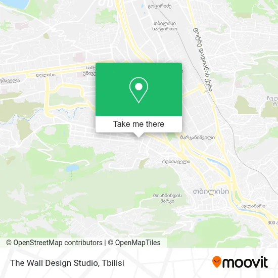 The Wall Design Studio map