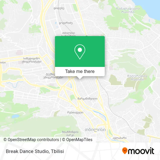 Break Dance Studio map