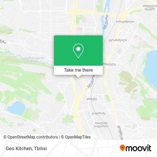 Geo Kitchen map