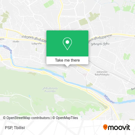 PSP map