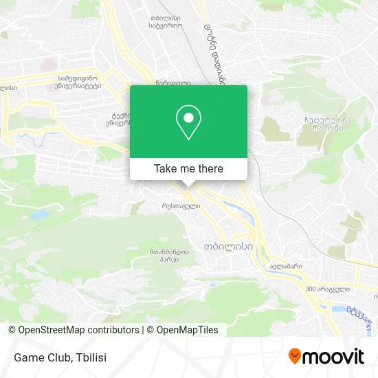 Game Club map