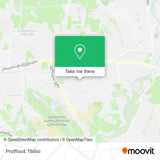 Proffood map
