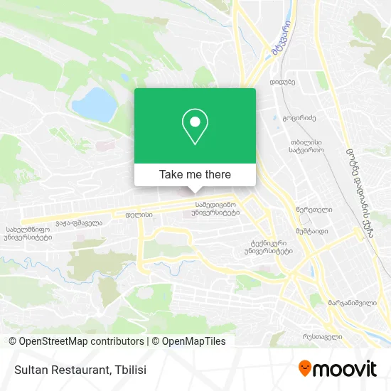 Sultan Restaurant map