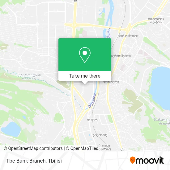 Tbc Bank Branch map