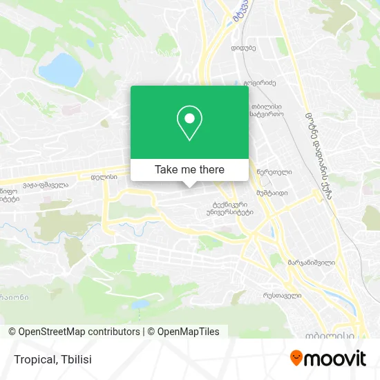 Tropical map