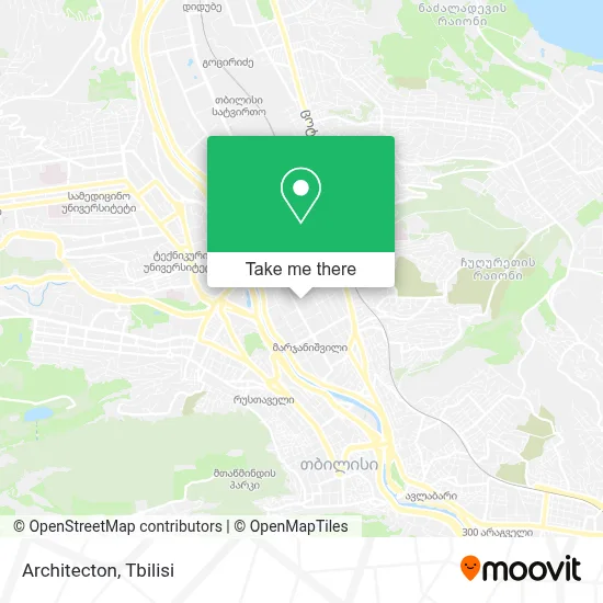 Architecton map