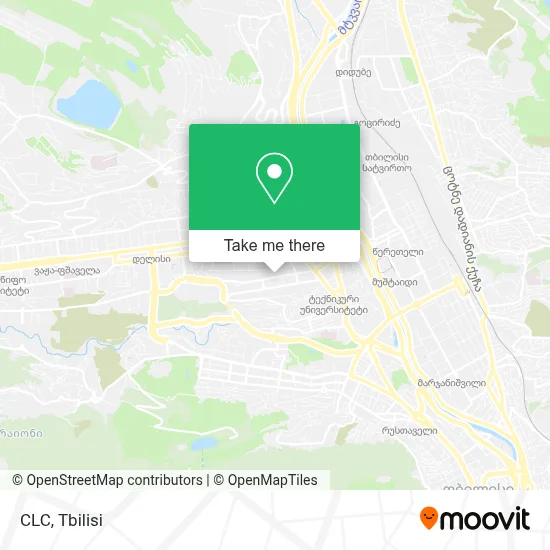CLC map