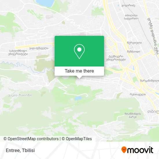 Entree map