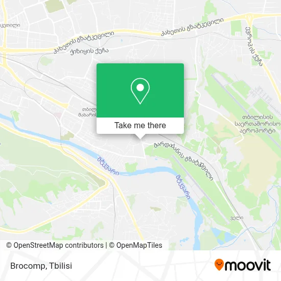Brocomp map