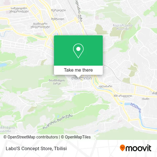 Labo’S Concept Store map