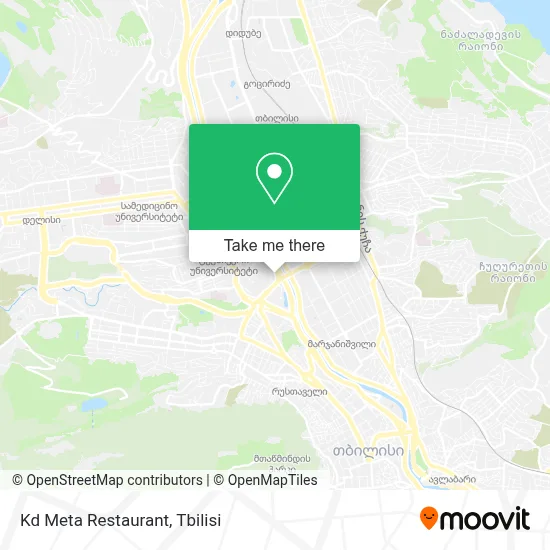 Kd Meta Restaurant map