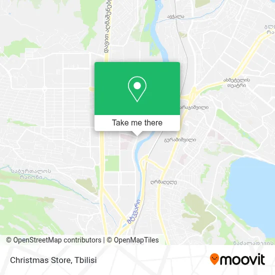 Christmas Store map