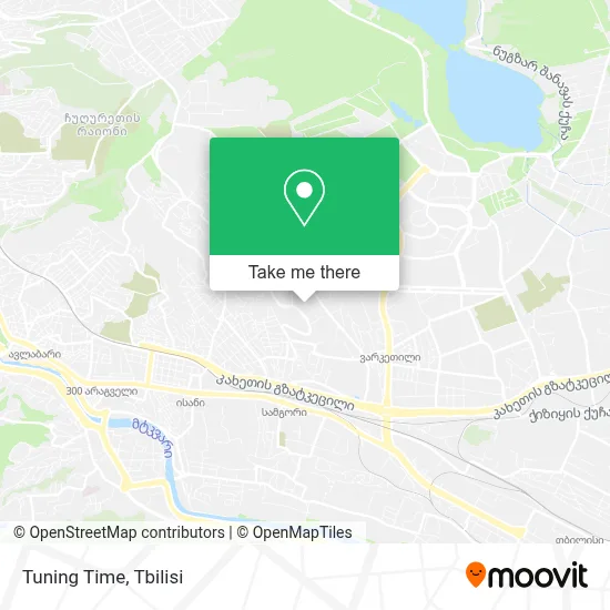 Tuning Time map