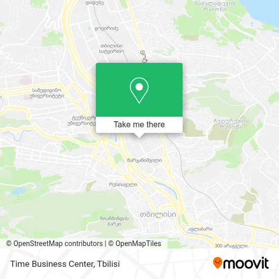 Time Business Center map