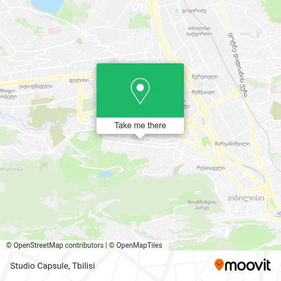 Studio Capsule map