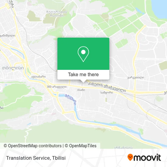 Translation Service map