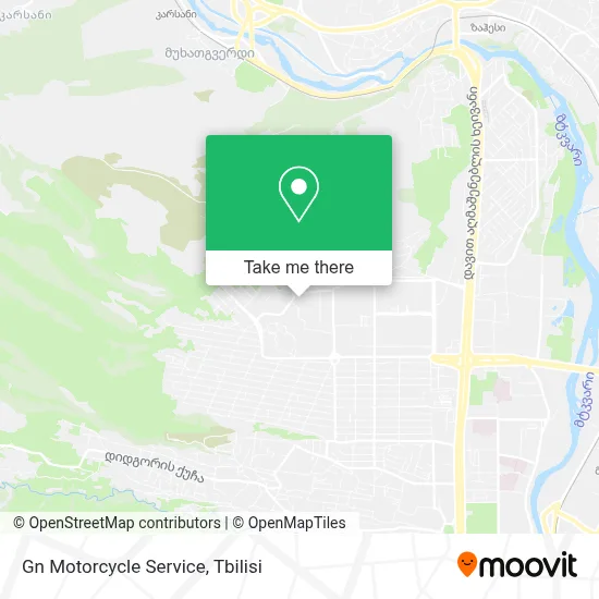 Gn Motorcycle Service map