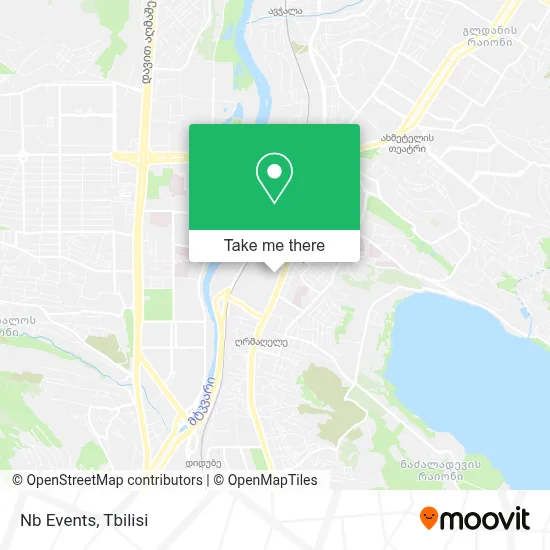 Nb Events map