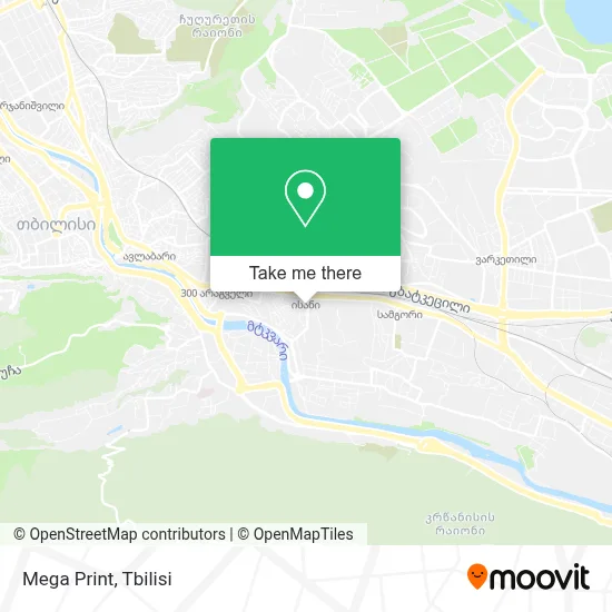 Mega Print map