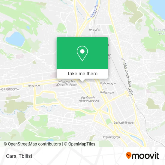 Cars map