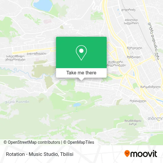Rotation - Music Studio map