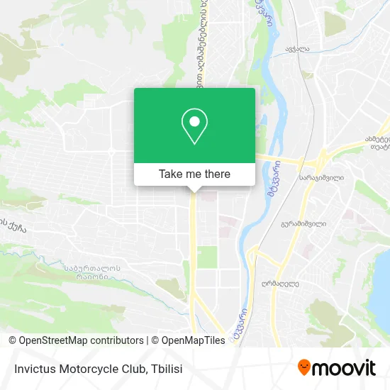 Invictus Motorcycle Club map