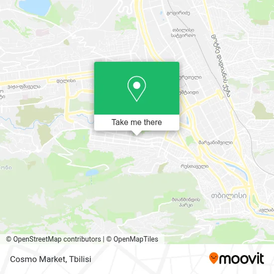 Cosmo Market map